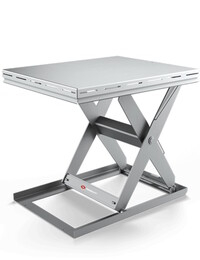 Piattaforma elettroidrauliche fisse in acciaio inox